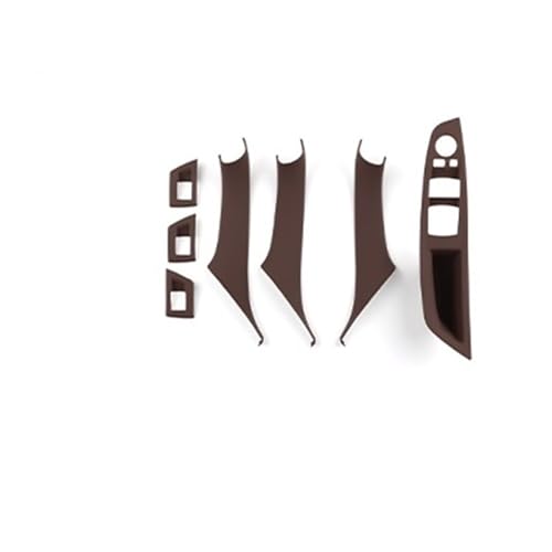 Avfpra Auto Innen Türgriff Für F10 F11 520i 523i 525i 528i 530i 5 Serie 2010-2017 ABS Passagier Tür Panel Griff Pull LHD RHD(RHD BROWN) von Avfpra