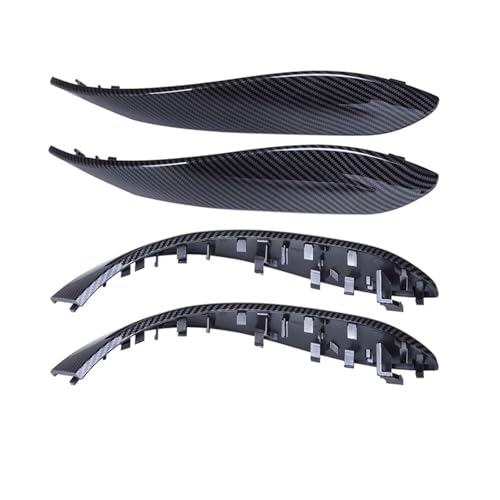 Avfpra Auto Innen Türgriff Für F30 F80 F31 F32 F33 F34 F35 F36 3 4 3gt Serie 2012-2018 Carbon Look Äußere Rahmen Auto Türgriff Abdeckung Trim Ersetzen(4 Pcs Carbon pattern) von Avfpra