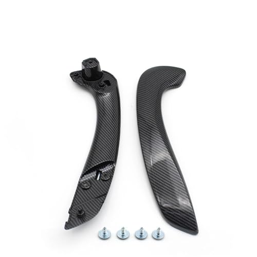 Avfpra Auto Innen Türgriff Für Megane 3 III Für Fluence 2008-2016 809600015R 197012651 809540001R Schwarz Innen Auto Vorne Links Rechts Tür Griff(Assembly Carbon R) von Avfpra