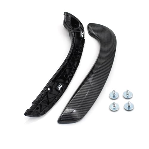 Avfpra Auto Innen Türgriff Für Megane 3 MK3 Fluence 2008-2016 809540001R 809600007R Innen Auto Vorne Links Rechts Innen Tür Pull Griff Halte Kit(Handle Kit-Cabon L) von Avfpra