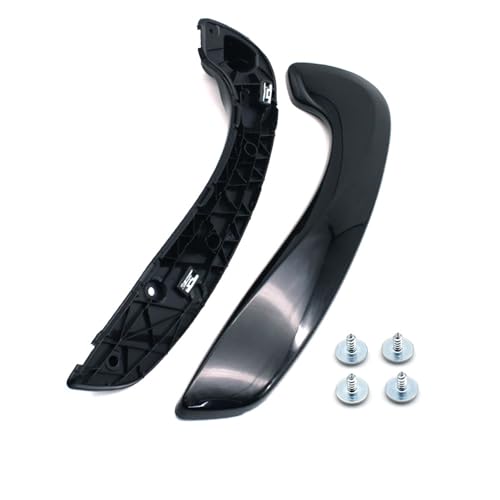 Avfpra Auto Innen Türgriff Für Megane 3 MK3 Fluence 2008-2016 809540001R 809600007R Innen Auto Vorne Links Rechts Innen Tür Pull Griff Halte Kit(Piano Black-L) von Avfpra