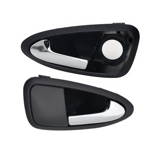 Avfpra Auto Innen Türgriff Für SEAT Für Ibiza 2010-2022 6J1837113A 6J1837114A 6J4839113A Innen Innenraum Auto Türgriff Teil Vorne Hinten Links Und Rechts(Bright Silver Front) von Avfpra