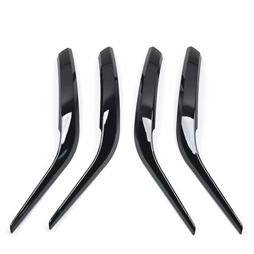 Avfpra Auto Innen Türgriff Für X1 E84 2010-2016 4piece Set Auto Innentür Vorne Hinten Links Rechts Pull Griff Äußere Abdeckung Trim(Piano Black Set) von Avfpra