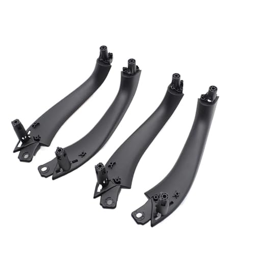 Avfpra Auto Innen Türgriff Für X3 X4 G01 G02 F97 F98 2018-2022 Auto Innen Vorne Hinten Tür Links Rechts Innen Griff Pull Griff Panel Abdeckung Trim(Black 4piece) von Avfpra