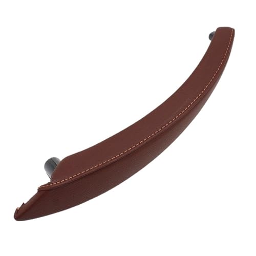Avfpra Auto Innen Türgriff Für X5 X6 E70 E71 E72 2007-2014 Links Rechts Innen Passagier Tür Pull Griff Leder Äußere Abdeckung Ersatz(Red Brown Left) von Avfpra