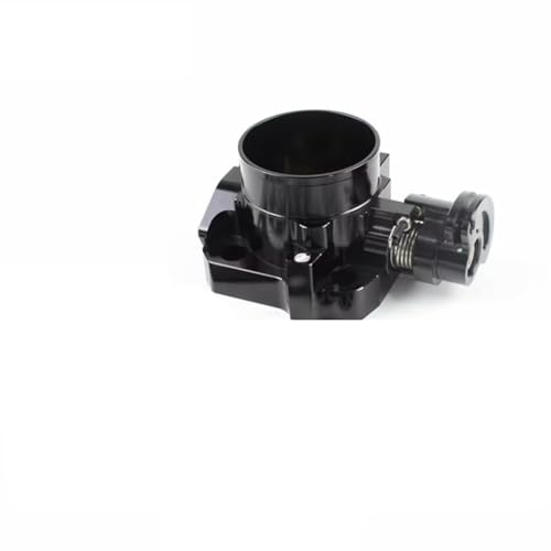 Drosselklappenstutzen Für Mazda Für MX5 Für Miata BP-4W BP-Z3 99-05 64MM Aluminium Ansaugkrümmer Drosselklappengehäuse Drosselklappe(Schwarz) von Avfpra