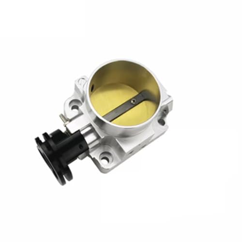 Drosselklappenstutzen Für Mazda Für MX5 Für Miata BP-4W BP-Z3 99-05 64MM Aluminium Ansaugkrümmer Drosselklappengehäuse Drosselklappe(Silber) von Avfpra
