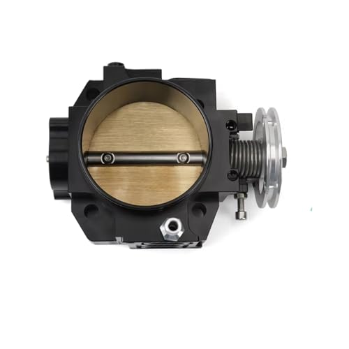 Drosselklappenstutzen Für RSX DC5 Für CIVIC SI EP3 K20 K20A 70MM CNC-Einlassdrosselklappengehäuse RS-THB003 Drosselklappengehäuse+TPS Drosselklappe(Schwarz) von Avfpra