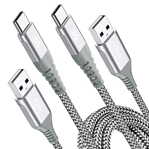 AviBrex USB C Kabel 3.1A [2Stück 2m] Schnellladung, Ladekabel i Phone 15 Pro Max Plus Type C Kabel für Samsung Galaxy S24 S23 S22 S21 S20 S10 S9,Note10/9/8,M31 M30s M20,A20e A71 A52 A51 A50 A40,Mi9/8 von AviBrex