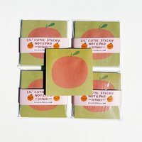 Fun Fruit Sticky Notes, Kawaii Briefpapier, 3x3, 50-Blatt-Notizblock Fun Fruit Sticky Notes, Kawaii Briefpapier, 3x3, 50-Blatt-Notizblock von AviatePress