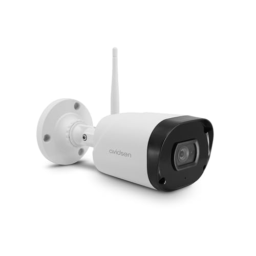 Avidsen HomeCam WR smarte Überwachungskamera, Außenbereich, Smartphone App, ohne Abonnement, Bewegungserkennung, Nachtsicht, wetterfest, hohe Bildqualität 1080p, Privatmodus HOMECAM WR Outdoor WLAN IP Kamera von Avidsen