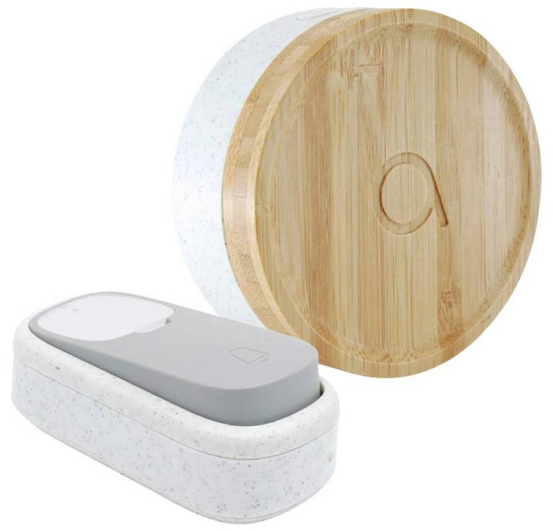Avidsen Smart Home Türklingel AVIDSEB Funkgong (batterielos, mit Namensschild) von Avidsen