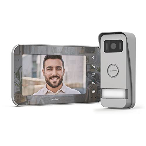 Maya 2-Draht-Farbbildtelefon im Öko-Design mit zwei Bedienelementen mit Spiegeleffekt - Avidsen - 112291 von Avidsen