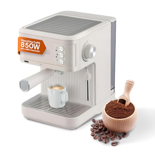 Avilia - Kaffeemaschine 850 W für Intenso Espresso mit Edelstahlfilter, 2 l Tank und Kompatibilität mit gemahlenem Kaffee, einfache Verwendung - Farbe je nach Verfügbarkeit Avilia - Kaffeemaschine 850 W für Intenso Espresso mit Edelstahlfilter, 2 l Tank und Kompatibilität mit gemahlenem Kaffee, einfache Verwendung - Farbe je nach Verfügbarkeit von Avilia