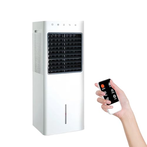 Avilia - Luftkühler 1100 W mit 8 l Kanister, Kalt-/Warmfunktion und Fernbedienung – Touch Control und Ionisator für Zuhause und Büro Avilia - Luftkühler 1100 W mit 8 l Kanister, Kalt-/Warmfunktion und Fernbedienung – Touch Control und Ionisator für Zuhause und Büro von Avilia