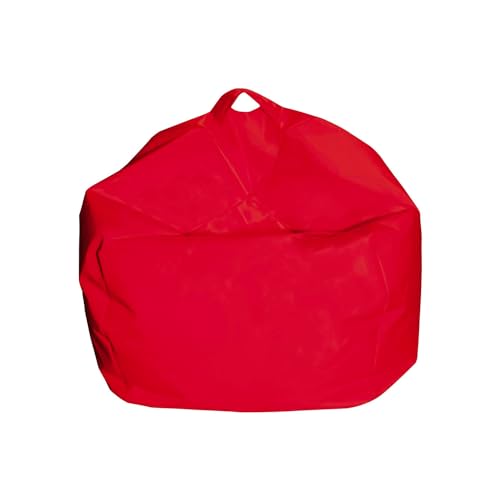 Avilia Moderner und vielseitiger Sitzsack für drinnen und draußen, weicher und bequemer Sitz zum Entspannen, ideal für Wohnzimmer, Schlafzimmer und Garten, 65 x 62 cm, Rot Avilia Moderner und vielseitiger Sitzsack für drinnen und draußen, weicher und bequemer Sitz zum Entspannen, ideal für Wohnzimmer, Schlafzimmer und Garten, 65 x 62 cm, Rot von Avilia