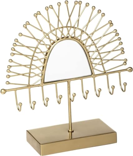 Avilia Storage Box Jewels Schmuckkästchen Schmuckständer mit Spiegel H 26 cm – Eleganz und Organisation für Ihren Schmuck – Gold 24,5 x 25 cm Avilia Storage Box Jewels Schmuckkästchen Schmuckständer mit Spiegel H 26 cm – Eleganz und Organisation für Ihren Schmuck – Gold 24,5 x 25 cm von Avilia