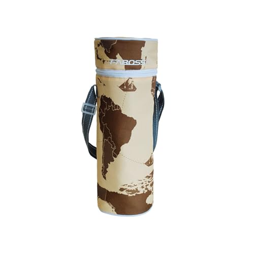 Avilia Thermo-Flaschenhalter aus Polyester 2 l mit luftdichtem Verschluss, Isolierung für heiße und kalte Getränke, modernes Design und lebendige Farben, perfekt für Reisen, Picknick und Geschenk von Avilia