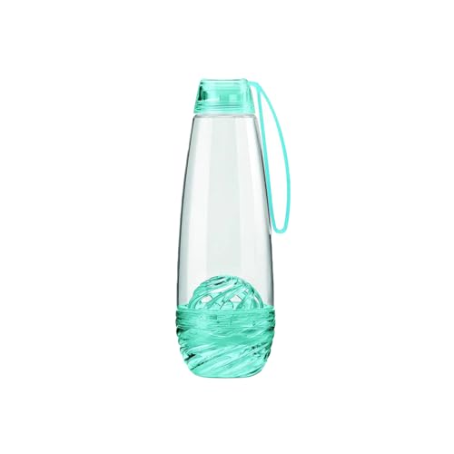 Avilia Transparente und blaue Trinkflasche mit Teesieb 750 ml – ideal zum Mitnehmen und zur Zubereitung von Tee und Kräutertees – bequemes herausnehmbares Teesieb, leicht zu reinigen und für stets Avilia Transparente und blaue Trinkflasche mit Teesieb 750 ml – ideal zum Mitnehmen und zur Zubereitung von Tee und Kräutertees – bequemes herausnehmbares Teesieb, leicht zu reinigen und für stets von Avilia