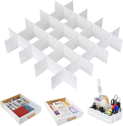 Avilia Trennwände für Schubladen 49,5 x 10 cm - Set mit 6 Teilen: Optimieren Sie die Organisation Ihrer Schubladen mit diesen praktischen Trennwänden Avilia Trennwände für Schubladen 49,5 x 10 cm - Set mit 6 Teilen: Optimieren Sie die Organisation Ihrer Schubladen mit diesen praktischen Trennwänden von Avilia