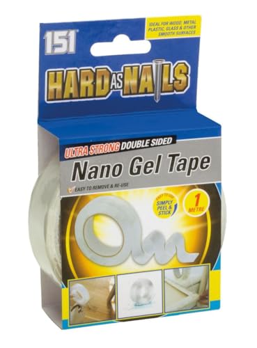 Avilia Wiederverwendbares Nano-Gel-Tape – unverzichtbares Werkzeug für Heimwerker 3 cm x 1 Meter – Klebeband – Nano Tape wiederverwendbar von Avilia