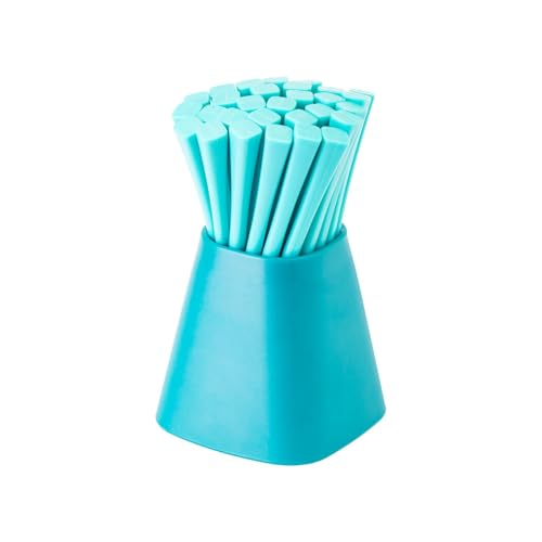 Avilia türkisfarbenes Aperitif: Elegantes Set mit 30 Zahnstochern aus Polypropylen zum Präsentieren von Vorspeisen, Fingerfood und Tapas mit Stil – perfekt für Partys und besondere Anlässe, Türkis, nd Avilia türkisfarbenes Aperitif: Elegantes Set mit 30 Zahnstochern aus Polypropylen zum Präsentieren von Vorspeisen, Fingerfood und Tapas mit Stil – perfekt für Partys und besondere Anlässe, Türkis, nd von Avilia