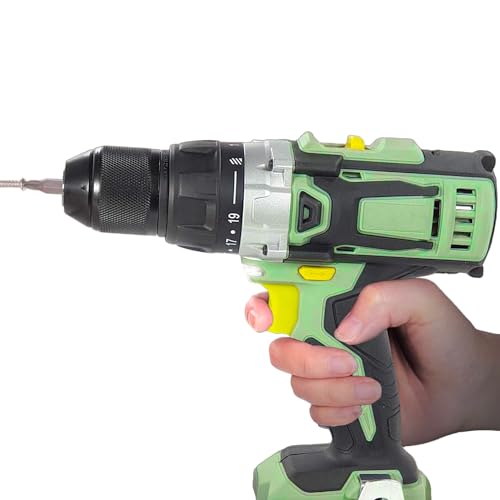 Bohrschrauber 20 V mit Schnellspannbohrfutter und LED-Sucher, 2 Geschwindigkeiten, Drehmoment max. 50 Nm, ideal für Heimwerker Bohrschrauber 20 V mit Schnellspannbohrfutter und LED-Sucher, 2 Geschwindigkeiten, Drehmoment max. 50 Nm, ideal für Heimwerker von Avilia