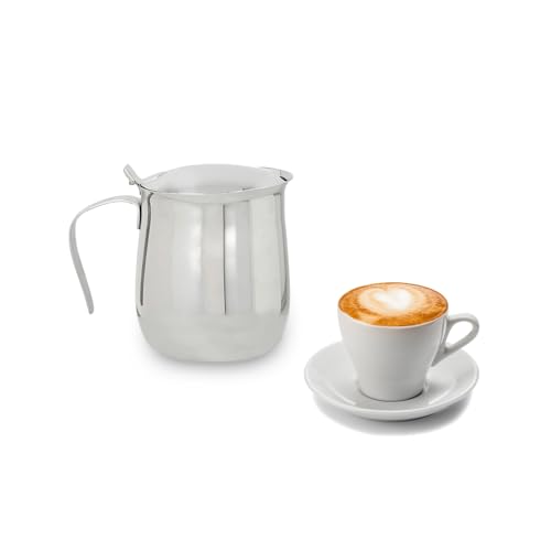 Espressokocher für 4 Tassen mit abnehmbarem Papierfilter – Kaffeemaschine für den täglichen Gebrauch, einfache Reinigung, aus Aluminium, 35 cl von Avilia
