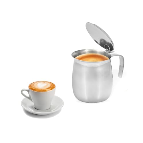 Espressokocher für 4 Tassen mit abnehmbarem Papierfilter – Kaffeemaschine für den täglichen Gebrauch, einfache Reinigung, aus Aluminium, 35 cl von Avilia