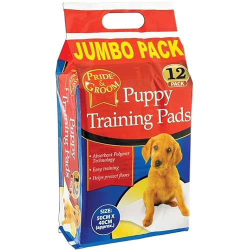 Hygiene-Set für Hunde – 12 zuverlässige und saugfähige Schlafsäcke – Matten für Hunde – saugfähige Schläfer – 50 x 40 cm von Avilia