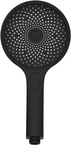 Universeller Duschkopf für Handbrause mit 3 Strahlarten, ABS, 13 x 13 cm, Schwarz Universeller Duschkopf für Handbrause mit 3 Strahlarten, ABS, 13 x 13 cm, Schwarz von Avilia