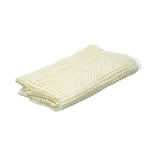 rutschfeste Mehrzweck-Abdeckung, zuschneidbar, für Teppiche und Tischdecken, Kunststoff, Weiß, 50 x 100 cm von Avilia