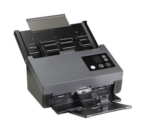 Avision AD3100 (Black) CIS - A4, A5, A6, B5, B6, Visitenkarte, Postkarte, Letter, Legal und Benutzerdefiniert, Duplex, USB3.2, (100 Seiten/200 Bilder/Min) mit 100 Seiten ADF, Black, ADF, 100 ppm von Avision