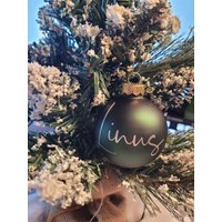Weihnachtskugel Personalisiert/Glaskugel Christbaumkugel 6cm Weihnachtsbaumkugeln Weihnachtskugel Personalisiert/Glaskugel Christbaumkugel 6cm Weihnachtsbaumkugeln von Avnadnie