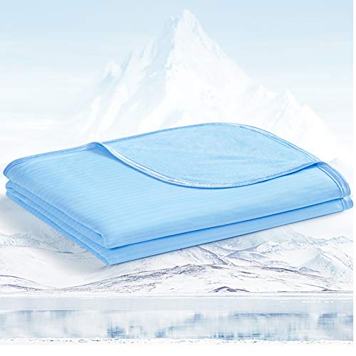 Avoalre 2 in 1 kühlende Kuscheldecke aus Bambusfaser, Arc-Chill 3.0 Sommerdecke mit Q-Max 0,5 Selbstkühlende Decke, Weiche Kühldecke für Kinder und Erwachsene 200cmx220cm Avoalre 2 in 1 kühlende Kuscheldecke aus Bambusfaser, Arc-Chill 3.0 Sommerdecke mit Q-Max 0,5 Selbstkühlende Decke, Weiche Kühldecke für Kinder und Erwachsene 200cmx220cm von Avoalre