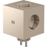 Mehrfachstecker Square 2 USB C wall mounted beige von Avolt