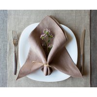steingewaschene Leinenservietten Weiche, Natürliche Tischwäsche, Benutzerdefinierte Größenset, Keine Zusätzlichen Gebühren Für Us-Käufer steingewaschene Leinenservietten Weiche, Natürliche Tischwäsche, Benutzerdefinierte Größenset, Keine Zusätzlichen Gebühren Für Us-Käufer von AvontuurShop