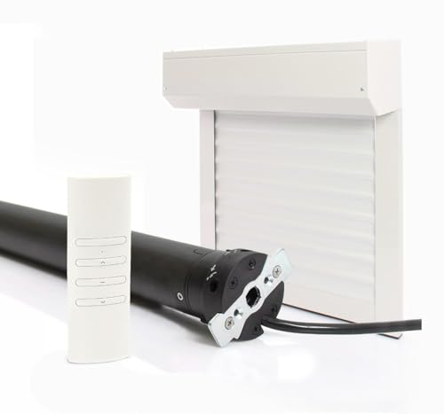 Elektrisches Rollladen-Set, kabellos, verstellbar, aus Aluminium, H 155 x B 120 cm, einfache Montage, für Fenster Elektrisches Rollladen-Set, kabellos, verstellbar, aus Aluminium, H 155 x B 120 cm, einfache Montage, für Fenster von AvosDim.com stores, rideaux, moustiquaires