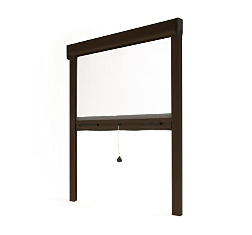 Insektenschutzrollo für Fenster & Türen, Aluminium – Luxus (Braun RAL 8014, L 1500 x H 1600 mm) Insektenschutzrollo für Fenster & Türen, Aluminium – Luxus (Braun RAL 8014, L 1500 x H 1600 mm) von AvosDim.com stores, rideaux, moustiquaires
