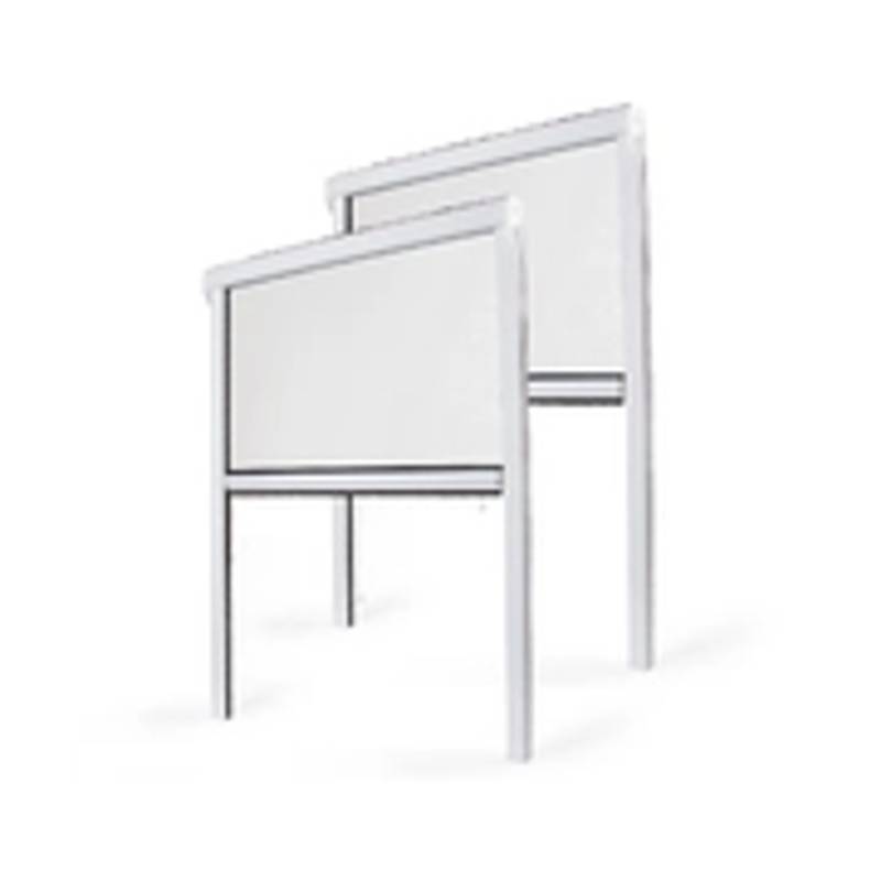 Avosdim 2 Insektenschutzrollo für Fenster PVC 100cm x 160cm Weiß von Avosdim