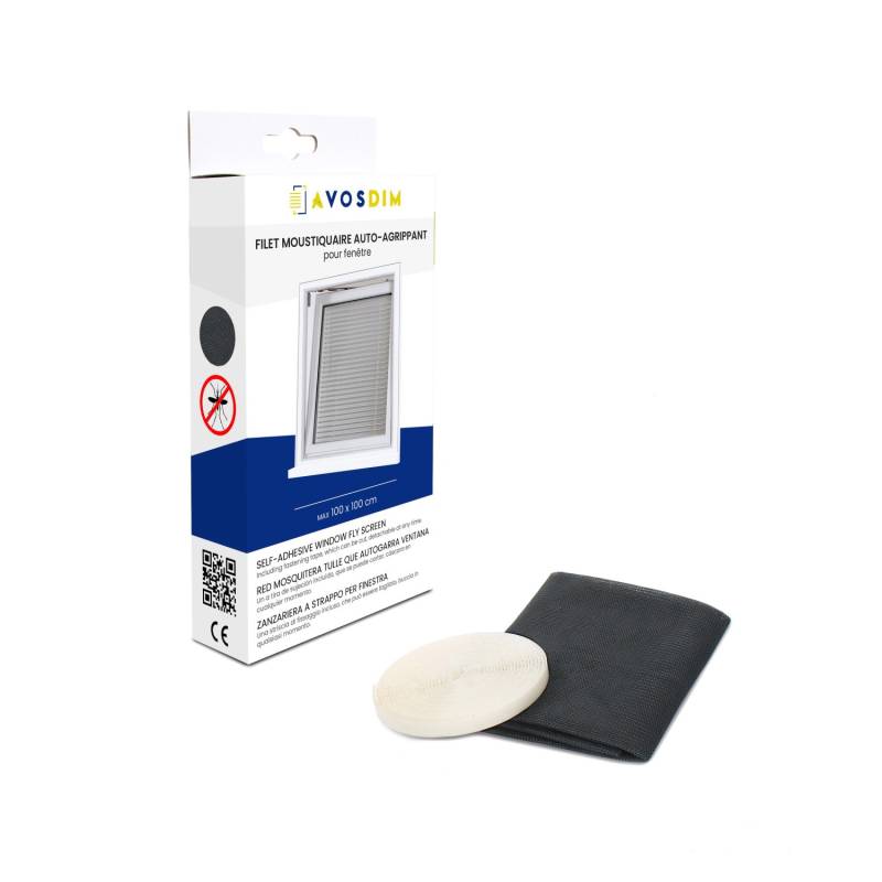 Avosdim 3er-Set Fliegennetz mit Klettband 130cm x 150cm Avosdim 3er-Set Fliegennetz mit Klettband 130cm x 150cm von Avosdim