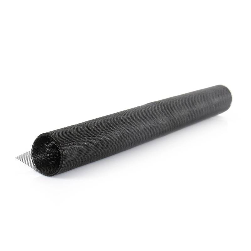 Avosdim Fliegennetz aus Fiberglas 140cm x 500cm Schwarz von Avosdim