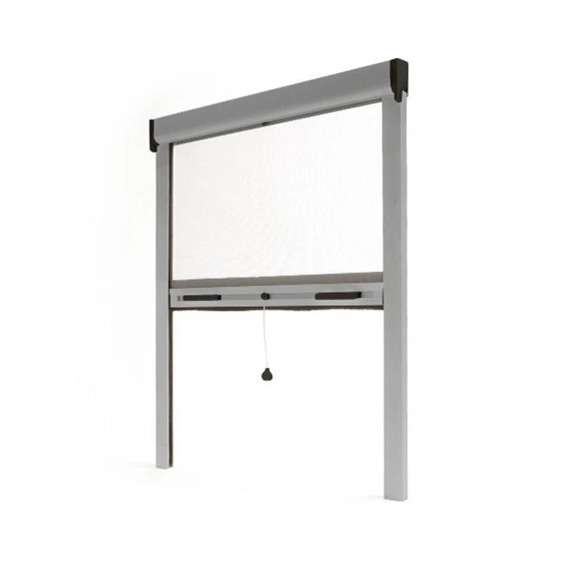 Avosdim Insektenschutzrollo Fenster & Tür Aluminium 100cm x 160cm Grau von Avosdim