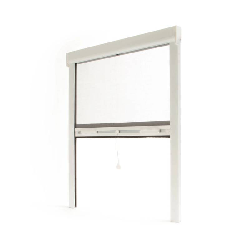 Avosdim Insektenschutzrollo Fenster & Tür Aluminium 100cm x 160cm Weiß von Avosdim