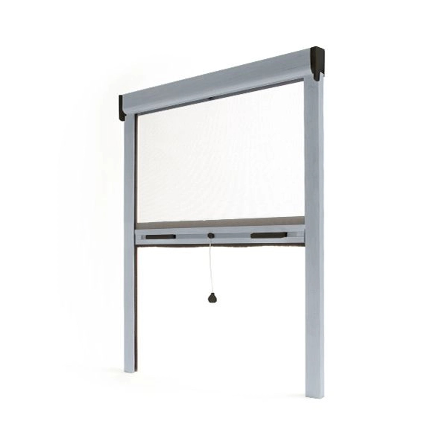 Avosdim Insektenschutzrollo Fenster & Tür Aluminium 125cm x 160cm Silbermetallic Avosdim Insektenschutzrollo Fenster & Tür Aluminium 125cm x 160cm Silbermetallic von Avosdim