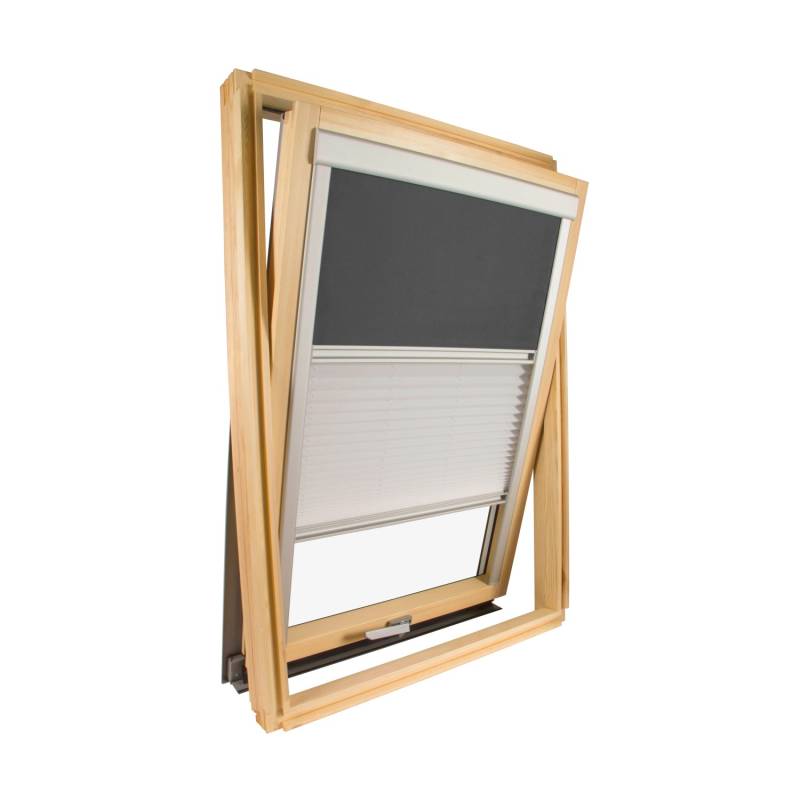 Avosdim Kombirollo Für Velux Dachfenster 304 1 M04 Anthrazitgraue von Avosdim
