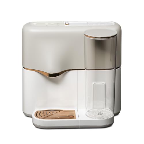 AVOURY One Teemaschine: Tee-Kapselmaschine, inklusive Wasserfilter und 8 Teesorten in Kapseln, Farbe: Copper-Cream von Avoury