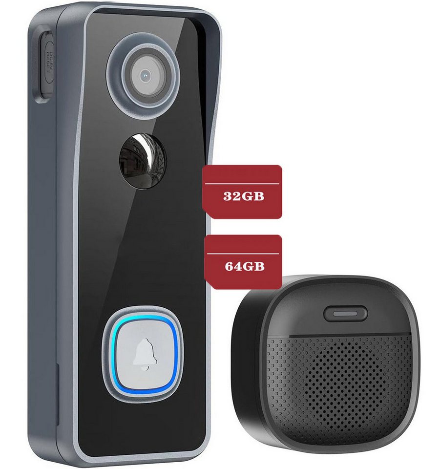 Avylet Smart Home Türklingel Smarte WiFi Türklingel mit 5MP Kamera, 2K HD, PIR (Aussen, Außenbereich, Drinnen, Diebstahlschutzgehäuse, Alarmsystem, Datenverschlüsselung, Bewegungserkennung, Nachtsicht, KI-Erkennung, Bluetooth 5.0, PIR-Erkennungsabstand (bis zu 5 m) Avylet Smart Home Türklingel Smarte WiFi Türklingel mit 5MP Kamera, 2K HD, PIR (Aussen, Außenbereich, Drinnen, Diebstahlschutzgehäuse, Alarmsystem, Datenverschlüsselung, Bewegungserkennung, Nachtsicht, KI-Erkennung, Bluetooth 5.0, PIR-Erkennungsabstand (bis zu 5 m) von Avylet