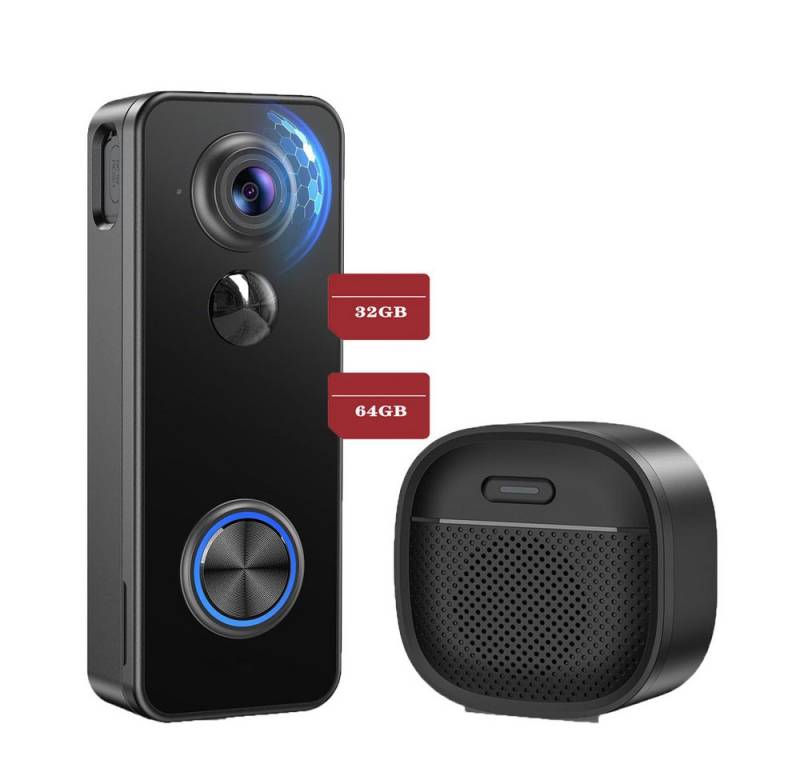 Avylet Smart Home Türklingel WLAN Türklingel mit Kamera Akku 2K Video 180° Weitwinkel Nachtsicht (Aussen, Außenbereich, außen, 5200 mAh Akkukapazität, Klare Sicht in Dunkelheit, Intelligente KI-Menschenerkennung,Höchste Bildqualität, Erkennungswinkel 100°, IP65 Schutzstufe) Avylet Smart Home Türklingel WLAN Türklingel mit Kamera Akku 2K Video 180° Weitwinkel Nachtsicht (Aussen, Außenbereich, außen, 5200 mAh Akkukapazität, Klare Sicht in Dunkelheit, Intelligente KI-Menschenerkennung,Höchste Bildqualität, Erkennungswinkel 100°, IP65 Schutzstufe) von Avylet