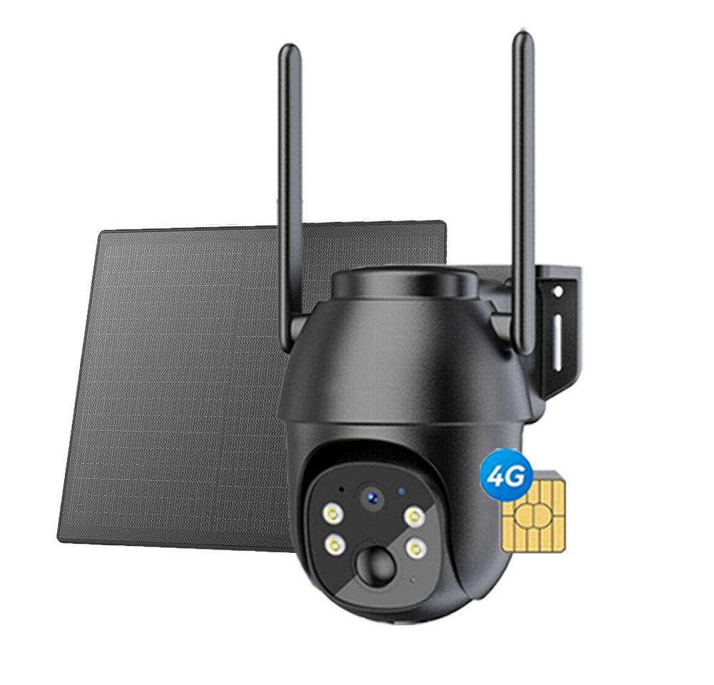 Avylet Überwachungskamera 4G LTE Überwachungskamera Aussen mit SIM Karte Kabellos (Wald, Farm, Straße, Campingbus, Außenbereich, Geeignet für Bauernhöfe, Scheunen, Baustellen, Ranches, Felder oder Orte ohne Strom oder WiFi., Solar PTZ IP Kamera Outdoor PIR Erkennung mit 2K 3MP Farb-Nachtsicht, 336°/90° Schwenkbar TF-Kartenslot Infrarot-Nachtsicht, 2-Wege-Audio Ohne WLAN Outdoor Akku AußEnkamera) Avylet Überwachungskamera 4G LTE Überwachungskamera Aussen mit SIM Karte Kabellos (Wald, Farm, Straße, Campingbus, Außenbereich, Geeignet für Bauernhöfe, Scheunen, Baustellen, Ranches, Felder oder Orte ohne Strom oder WiFi., Solar PTZ IP Kamera Outdoor PIR Erkennung mit 2K 3MP Farb-Nachtsicht, 336°/90° Schwenkbar TF-Kartenslot Infrarot-Nachtsicht, 2-Wege-Audio Ohne WLAN Outdoor Akku AußEnkamera) von Avylet